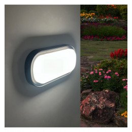 Aplique LED de pared 18W TABY CCT seleccionable IP65 exterior