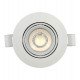 Inbouw downlight LED 7W rond kantelbaar CCT-selecteerbaar wit