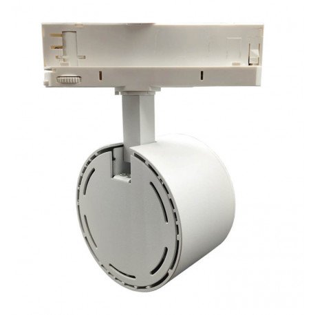Led schijnwerper trifasisch 30-40W rail ROMA met optiek 24º-60º UGR13