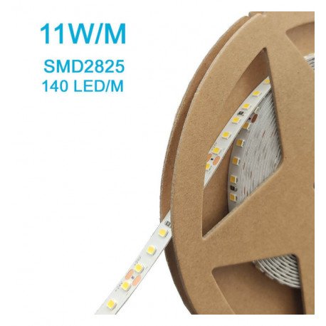 Ledstrip 24V 11W/m CRI98 140 led/m SMD2835 5m IP20