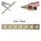 Ledstrip 24V 11W/m SMD2835 130 led/m CRI93 IP20