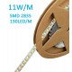 Ledstrip 24V 11W/m SMD2835 130 led/m CRI93 IP20