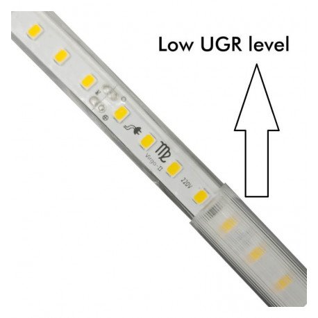 Ledstrip 220V 8W/m IP65 voor binnen en buiten, 50m