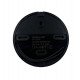 LED balisa Slim 3W rond zwart IP65 voor buiten