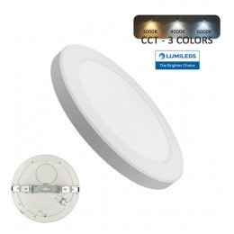 Downlight LED 6W verstelbare CCT rond MOSS wit