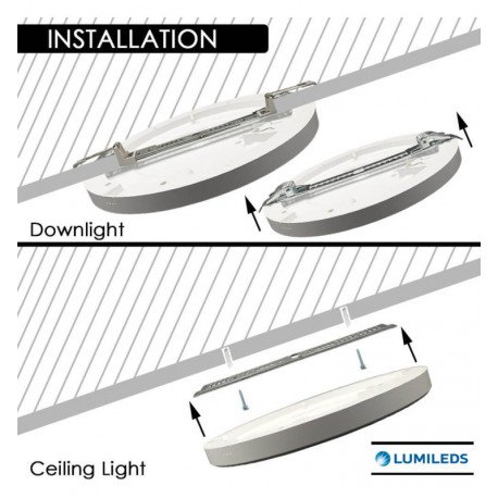 Downlight LED 6W ajustable CCT circular MOSS blanco