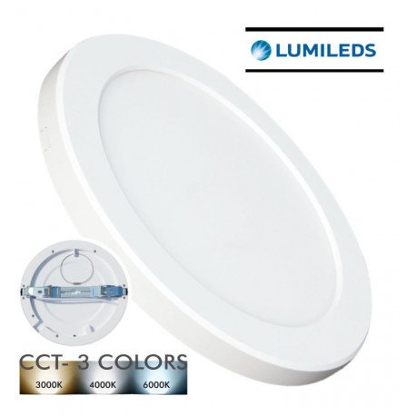 Downlight LED 6W ajustable CCT circular MOSS blanco