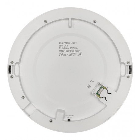Downlight LED 18W ajustable MOSS negro CCT seleccionable