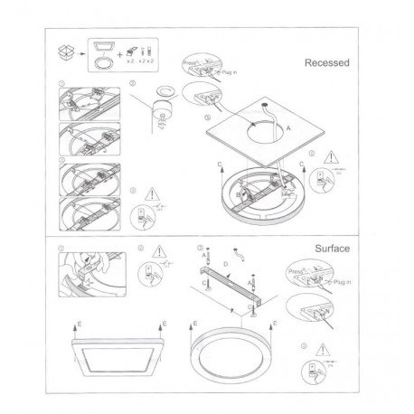 Downlight LED 18W ajustable MOSS negro CCT seleccionable
