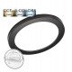 LED downlight/plafondlamp 18W MOSS zwart verstelbaar met selecteerbare CCT