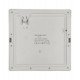 Vierkante led-downlight 24W verstelbaar MOSS zwart CCT