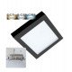 Vierkante inbouw downlight LED 18W verstelbaar MOSS zwart CCT