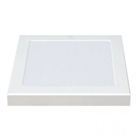 Vierkante downlight/plafondlamp LED MOSS wit 18W verstelbaar CCT