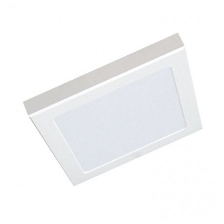Vierkante downlight/plafondlamp LED MOSS wit 18W verstelbaar CCT