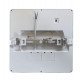 Vierkante downlight/plafondlamp LED MOSS wit 18W verstelbaar CCT