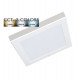 Vierkante downlight/plafondlamp LED MOSS wit 18W verstelbaar CCT
