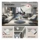 Inbouw led downlight 6W vierkant periscoop kantelbaar en richtbaar met CCT