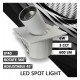 Inbouw led downlight 6W vierkant periscoop kantelbaar en richtbaar met CCT