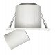 Inbouw led downlight 6W vierkant periscoop kantelbaar en richtbaar met CCT