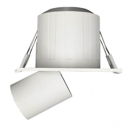 Downlight LED 6W empotrable periscópico direccionable cuadrado