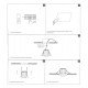 Inbouw led downlight 6W vierkant periscoop kantelbaar en richtbaar met CCT