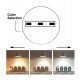 Inbouw led downlight 6W vierkant periscoop kantelbaar en richtbaar met CCT