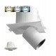 Inbouw led downlight 6W vierkant periscoop kantelbaar en richtbaar met CCT