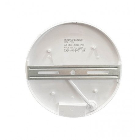 Plafón LED 12W IP65 interior exterior para techo y pared