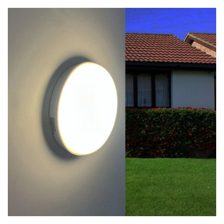 Plafón LED 12W IP65 interior exterior para techo y pared