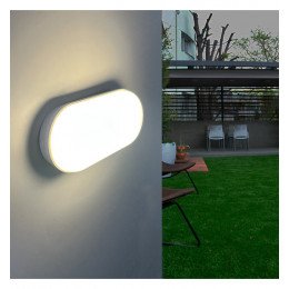 Wand- en plafondlamp led 12W IP65 voor binnen en buiten PURELIGHT