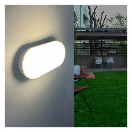 LED Wall & Ceiling Light 12W IP65 PURELIGHT