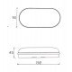 LED Wall & Ceiling Light 12W IP65 PURELIGHT