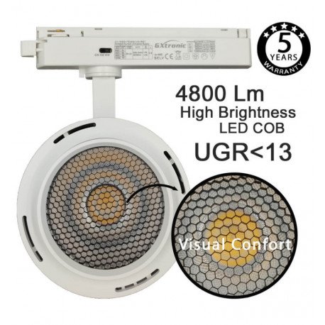 Ledschijnwerper 40W monofasig Roma CCT instelbaar optiek 24°-60° UGR13