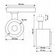 Ledschijnwerper 40W monofasig Roma CCT instelbaar optiek 24°-60° UGR13