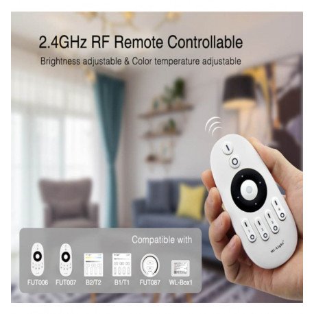 CCT Dual Mini RF-controller 4 zones 12A met afstandsbediening