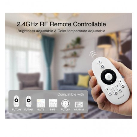CCT Dual Mini RF-controller 4 zones 12A met afstandsbediening