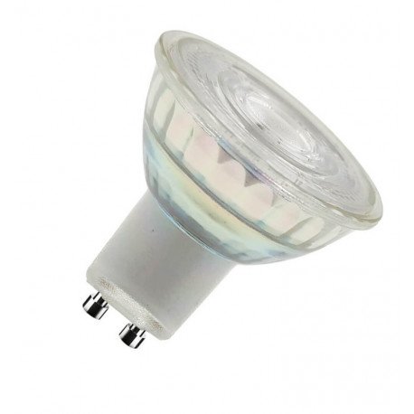 Ledlamp GU10 8W dicroïsch hoge lichtopbrengst 24° glas
