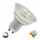 LED GU10 dicroïsche lamp 8W hoge lichtopbrengst 24° glas dimbaar