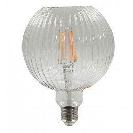 Ledlamp filament 7W E27 amber decoratief type kalebas