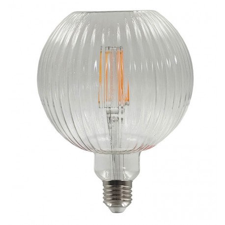 Ledlamp filament 7W E27 amber decoratief type kalebas