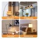 Ledlamp filament 7W E27 amber decoratief type kalebas
