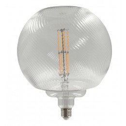 Ledlamp filament globo 7W E27 amber decoratief