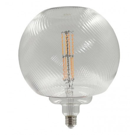 Ledlamp filament globo 7W E27 amber decoratief