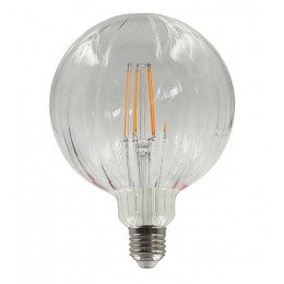 LED filament bol-lamp 6W E27 amber decoratieve sfeer