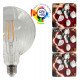 LED filament bol-lamp 6W E27 amber decoratieve sfeer