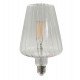 Ledlamp filamente 6W E27 amber decoratief kegelvormig BIG Ø120mm