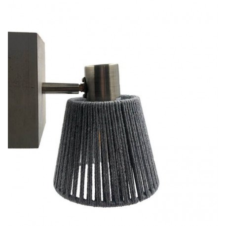 Wandlamp LED E14 voor binnen met houten voet