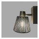 Wandlamp LED E14 voor binnen met houten voet