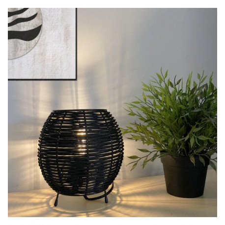 Lámpara de mesa LED RENE E14 para decoración interior
