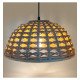 HERNING hanglamp led E27 van rotan voor interieur
